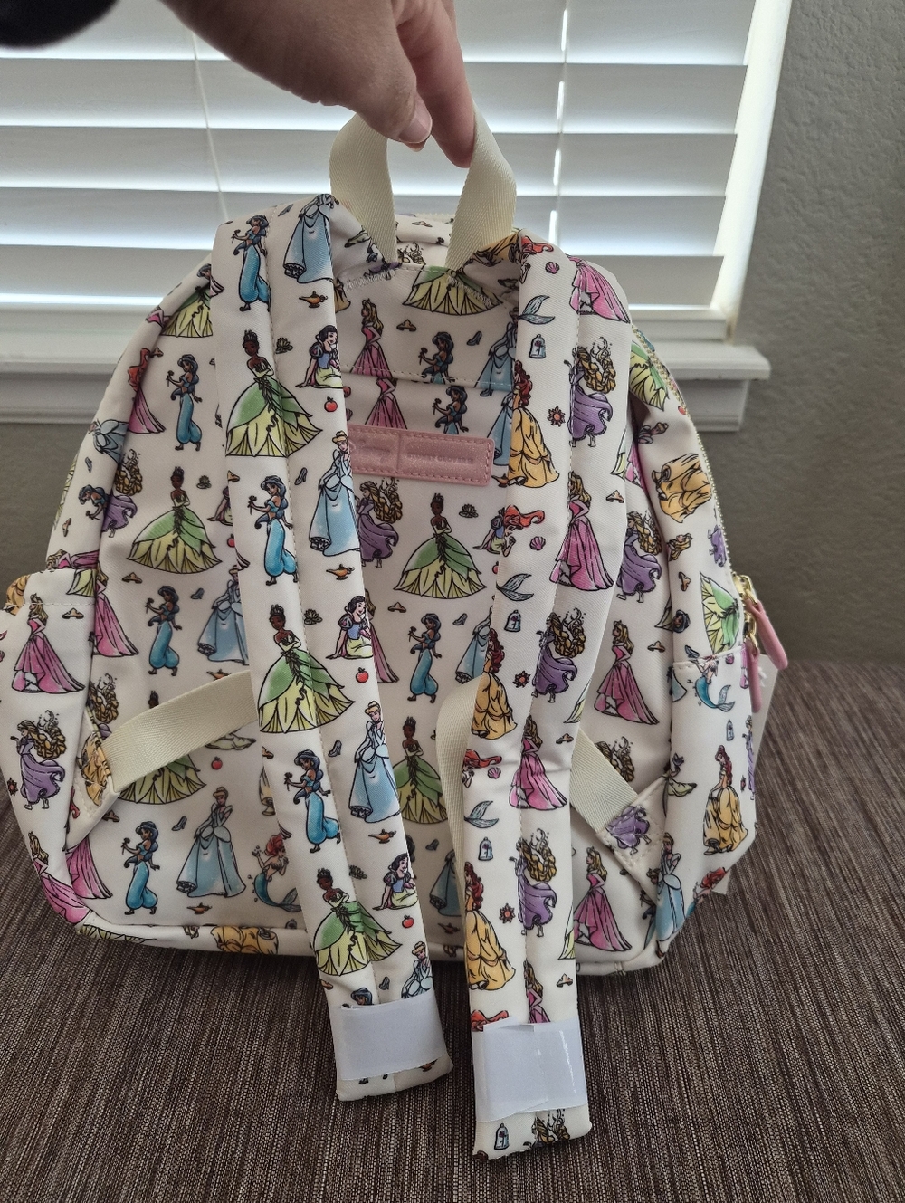 Stoney Clover Lane Adult Mini Backpack Disney Princess in Royally Enchanting - Picture 2 of 4